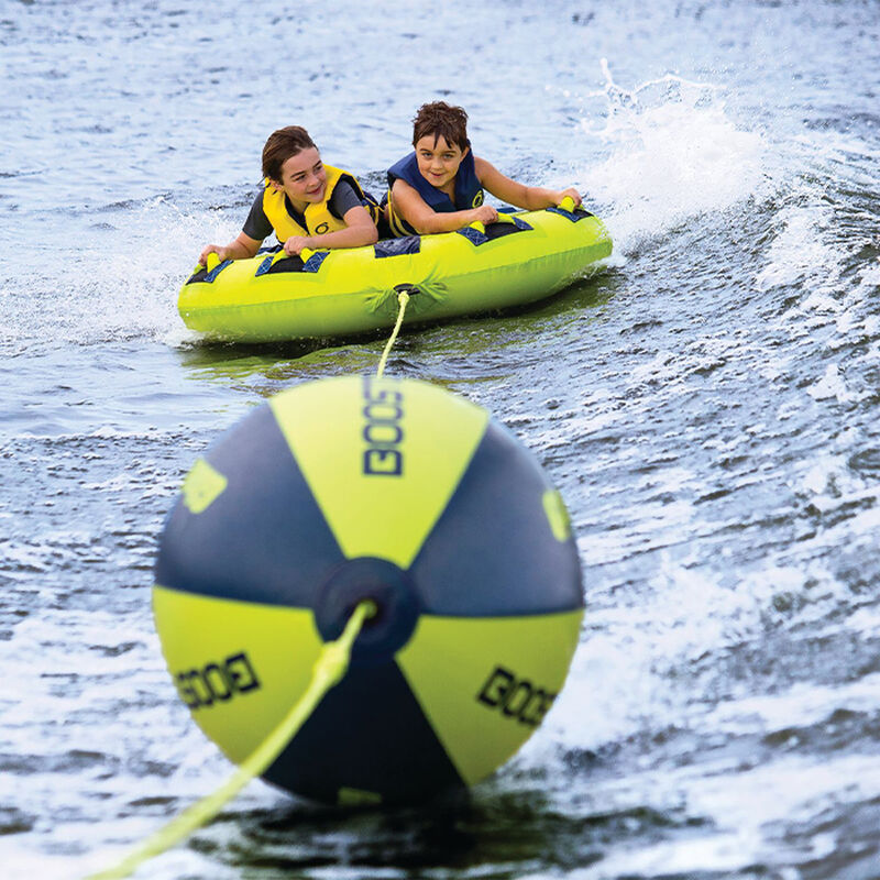 Gladiator Victory 1-Person Towable Tube with Booster Ball & 60' Tow Rope image number 2