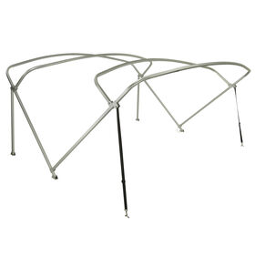 Pontoon Bimini Top Frame Only, 1" Standard Frame, 90"-96" Wide