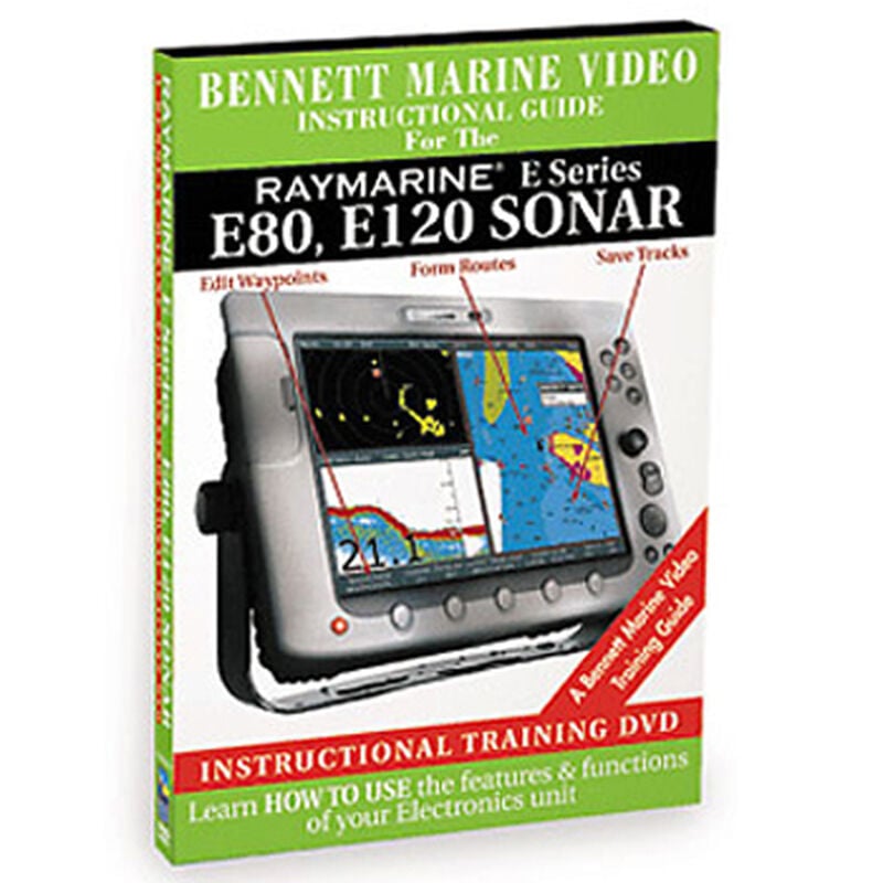 Bennett DVD - Raymarine E Series: E80, E120 Sonar Instructional Guide image number 1