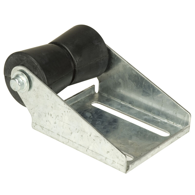 Boat Trailer 5" Rubber Roller Bracket Assembly image number 1