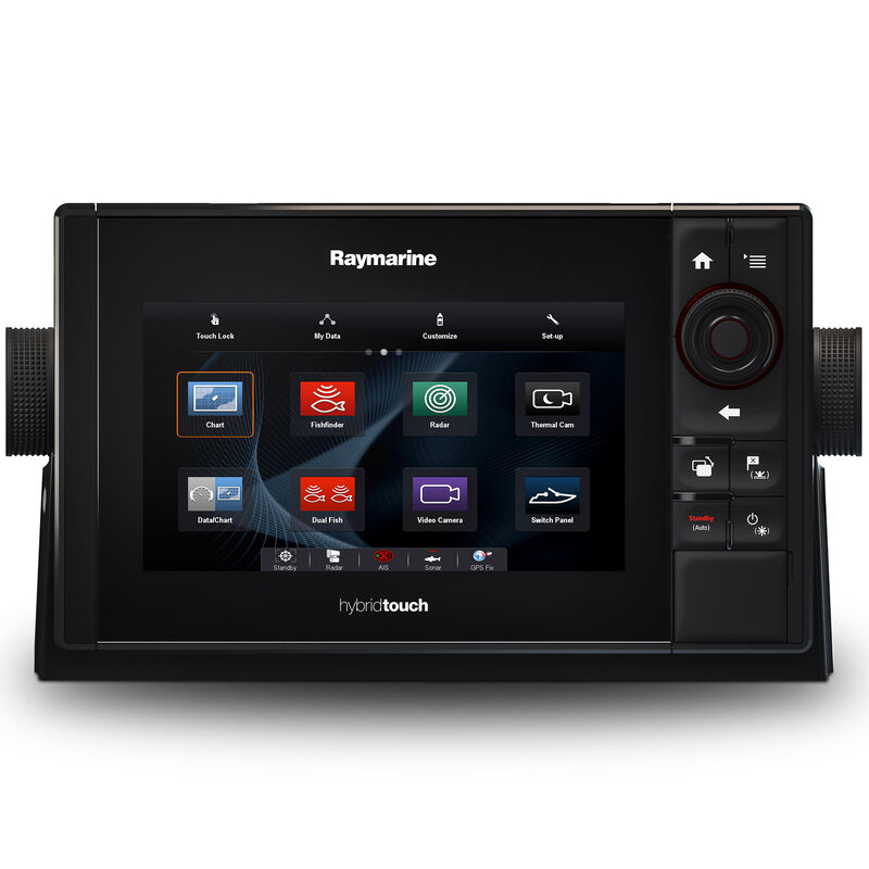 Raymarine eS78 7" MFD Combo With US LNC Vector Charts And CHIRP/DownVision Sonar image number 2