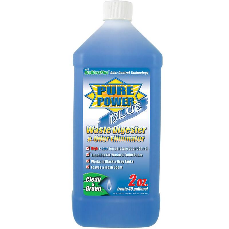 Pure Power Blue Waste Digester and Odor Eliminator - 32 oz. image number 1