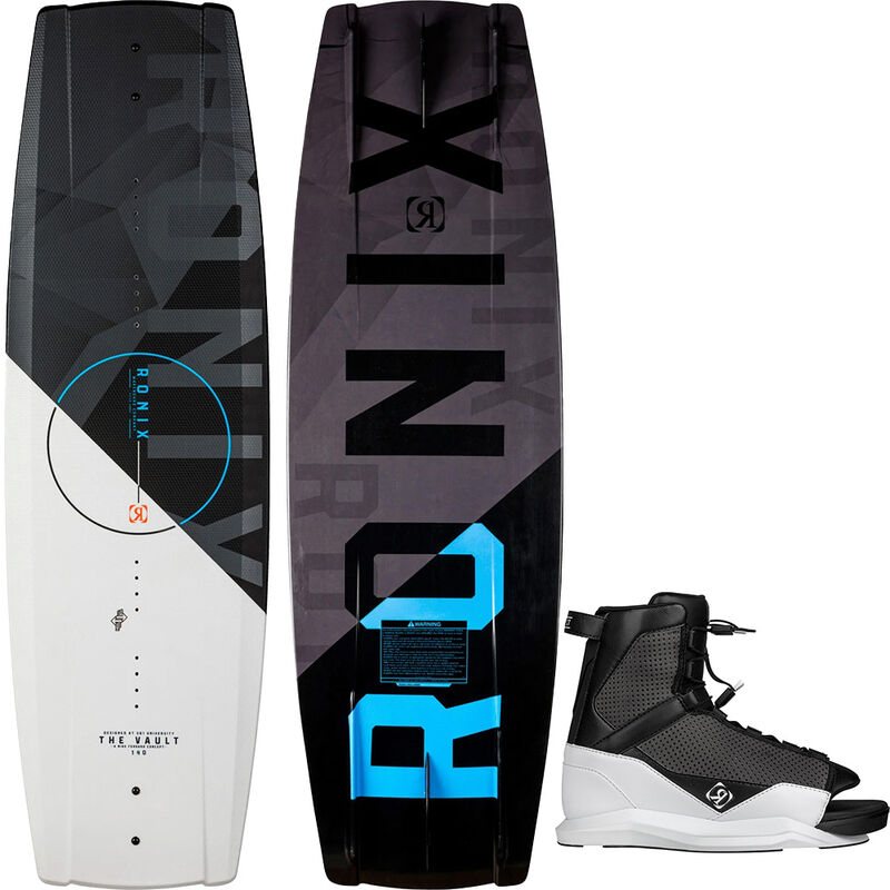 Ronix Vault Wakeboard with District Boots image number 1