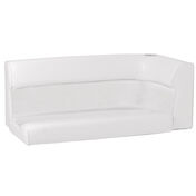 Toonmate Deluxe Pontoon Left-Side Corner Couch Top - White