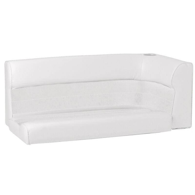 Toonmate Deluxe Pontoon Left-Side Corner Couch Top - White image number 7