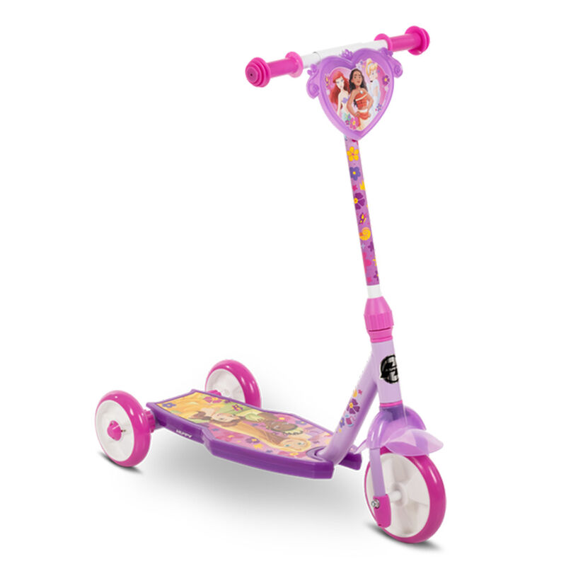 Disney Princess Light Up 3-Wheel Scooter - Purple