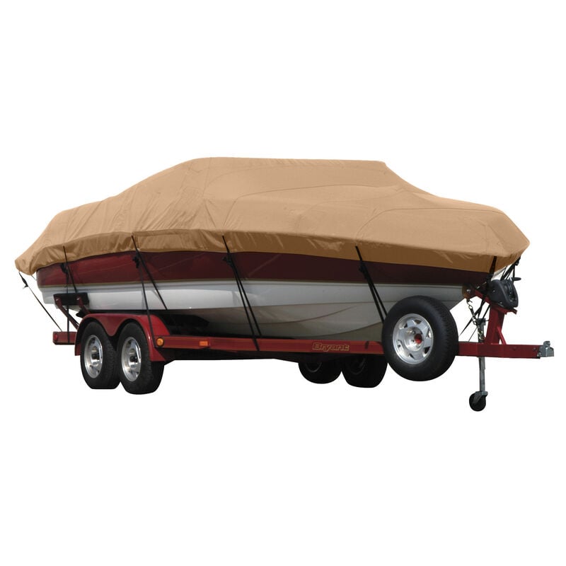 Exact Fit Covermate Sunbrella Boat Cover for Glastron Sx 170  Sx 170 Bowrider W/Ski Pylon Down O/B image number 1