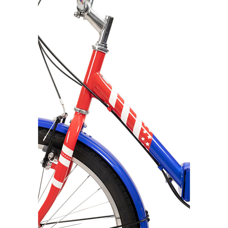 StowAway Adult 7-Speed Folding Tricycle w/ Rear Basket image number 7