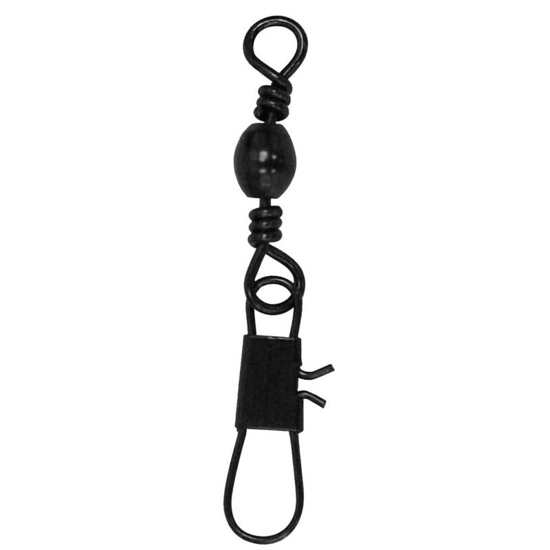 Eagle Claw Barrel Swivel with Interlock Snap image number 1