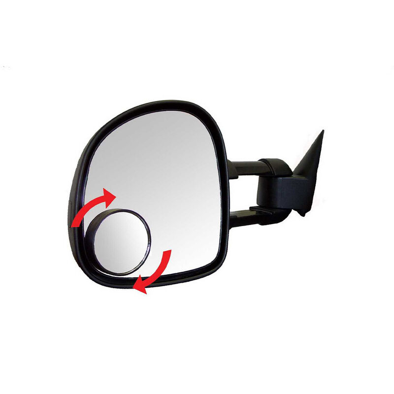 CIPA HotSpots Round Convex 3.75 Inch Blind Spot Mirror&mdash;49302 image number 2