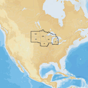 Navionics+ Cartography, North Regions