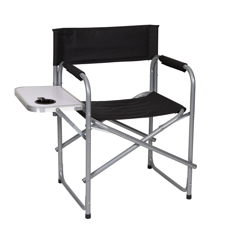 Stansport Folding Director's Chair with Side Table image number 1
