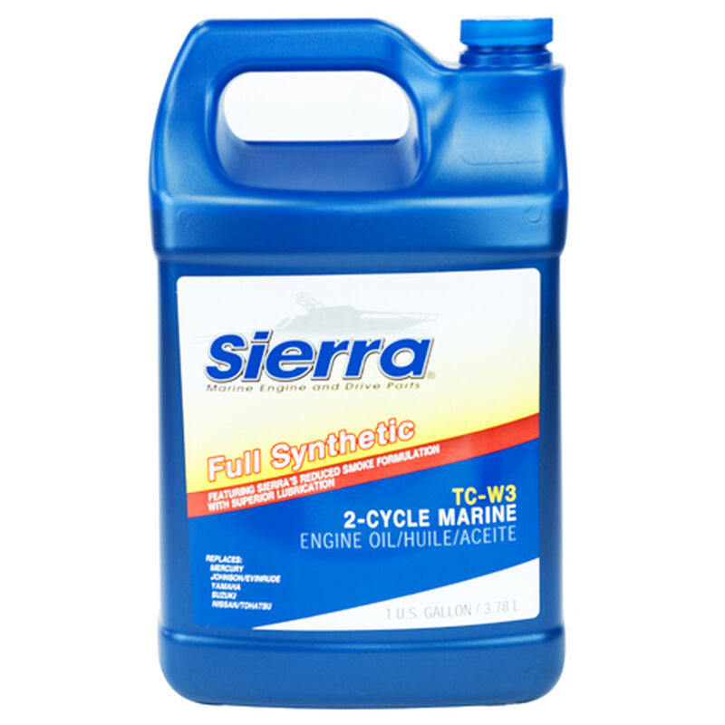 Sierra Synthetic TC-W3 Oil For OMC Engine, Sierra Part #18-9540-3 image number 1