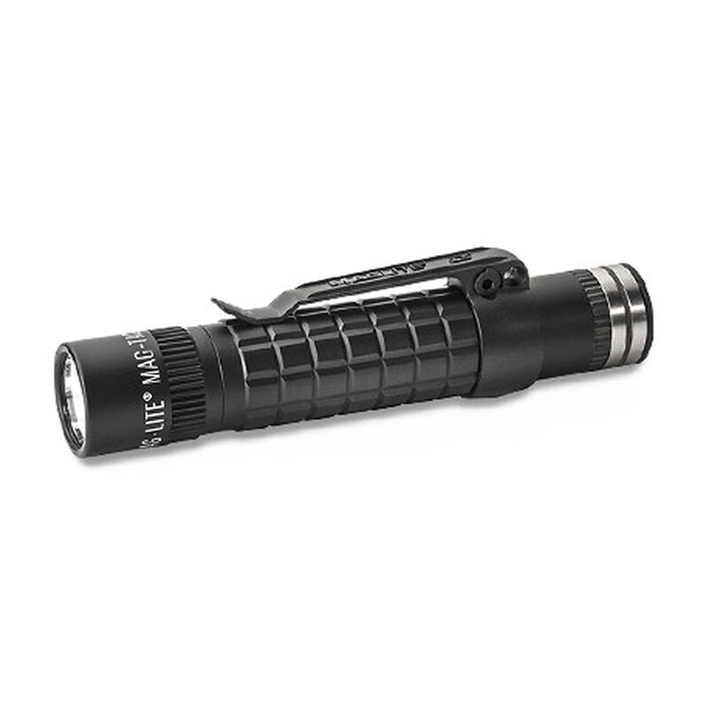 MAGLITE MAG-TAC Rechargeable LED Flashlight System with Crowned Bezel, Black image number 1