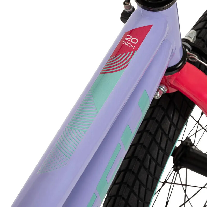 Huffy 20" Girls' Glitzy Bike - Lilac image number 9
