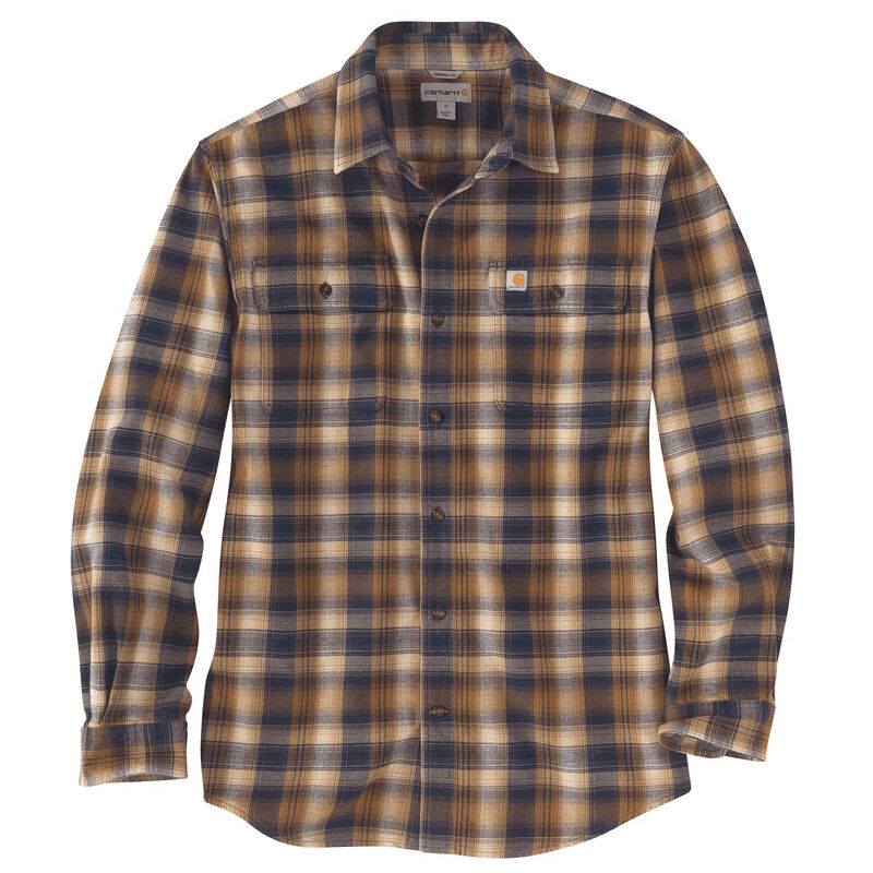 Carhartt Hubbard Flannel Long Sleeve Shirt image number 4