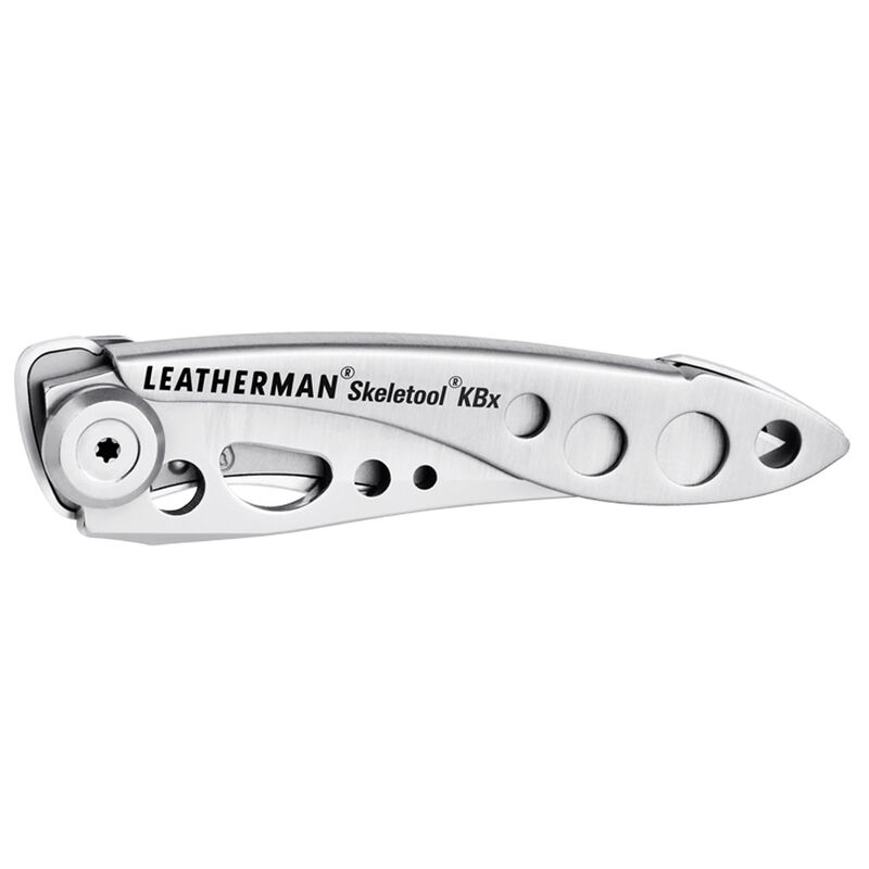 Leatherman Skeleton KBx Folding Knife And Bottle Opener Combo, Silver image number 3