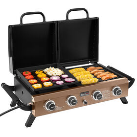 ROYAL GOURMET CORP 4-Burner Grill Combo