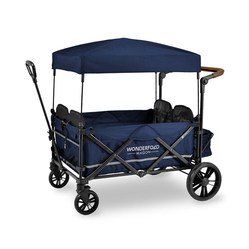 Wonderfold Outdoor X4 Push and Pull Stroller Wagon with Canopy image number 5