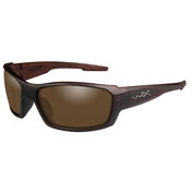 Wiley X WX Rebel Sunglasses, Matte Tortoise Frame/Bronze Lens