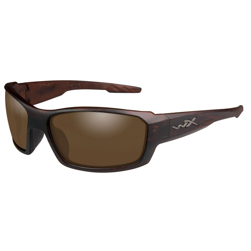 Wiley X WX Rebel Sunglasses, Matte Tortoise Frame/Bronze Lens image number 1