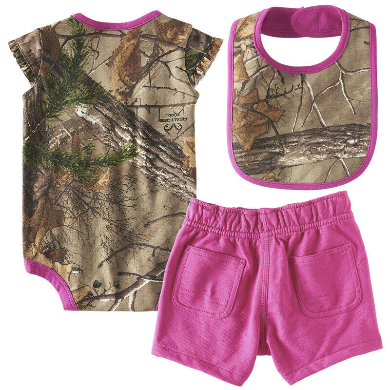 Carhartt Infant Girls' Wild Thing 3-piece Set image number 2