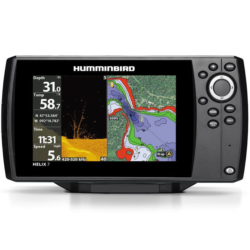 Humminbird Helix 7 DI GPS G2 CHIRP Fishfinder Chartplotter Combo image number 1