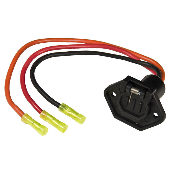 Sierra 10Gauge Trolling Motor Plug And Socket, Female 3Prong Overton's