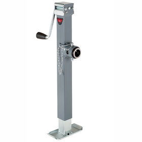Bulldog Trailer Tongue Jack, Manual Round Sidewind Swivel Jack