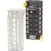 Blue Sea Systems ST CLB Circuit Breaker Block, 6 Position Independent Source