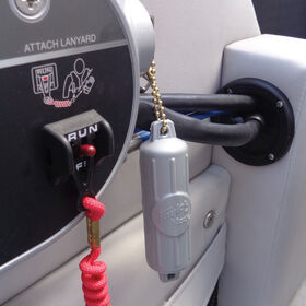 Mini Fender Keychain Float - Silver Mist 