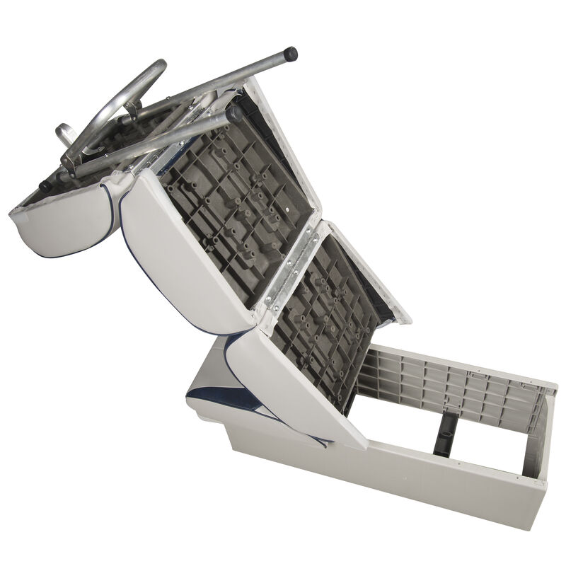 Overton's Deluxe Back-to-Back Lounge Boat Seat with 10" Base image number 14