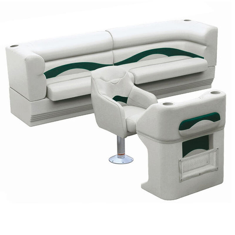 Toonmate Premium Pontoon Furniture Package, Complete Classic Rear Seat Group image number 10