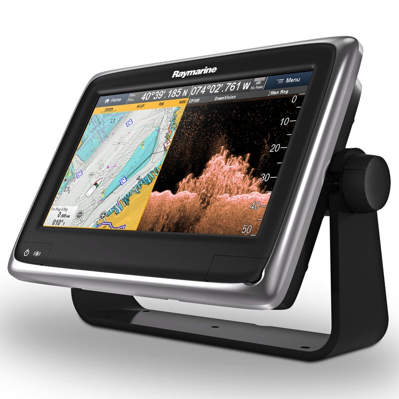 Raymarine a98 9" MFD Combo With US C-MAP Charts And CHIRP/DownVision Sonar image number 2