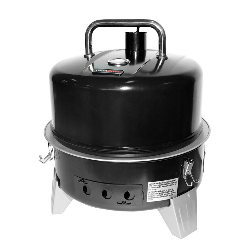 Grill Boss Vertical Charcoal Smoker, 4 Tiers image number 4