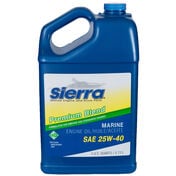 Sierra 25W-40 Oil For Mercury Marine Engine, Sierra Part #18-9400-4