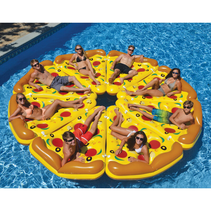 Swimline Whole Pizza Pool Float image number 1