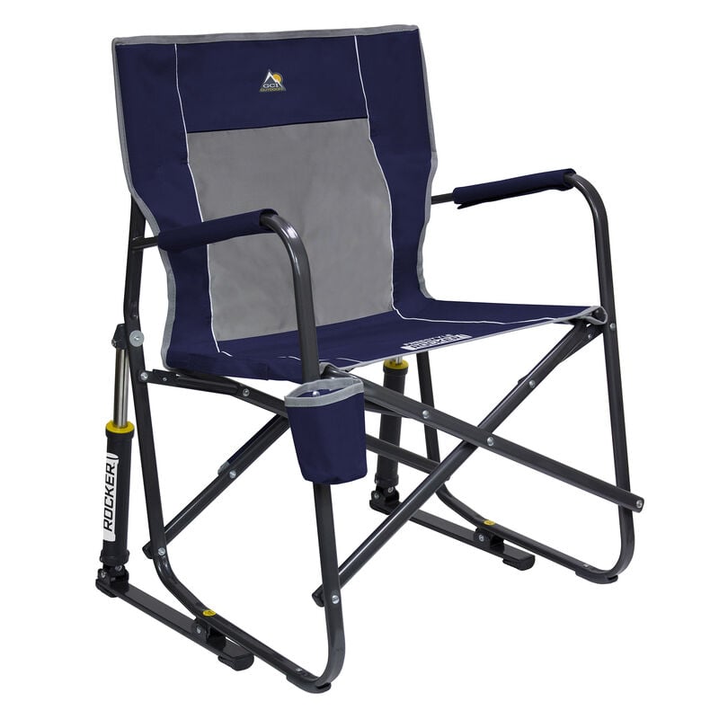 GCI Outdoor Freestyle Rocker Rocking Camp Chair, Indigo image number 1