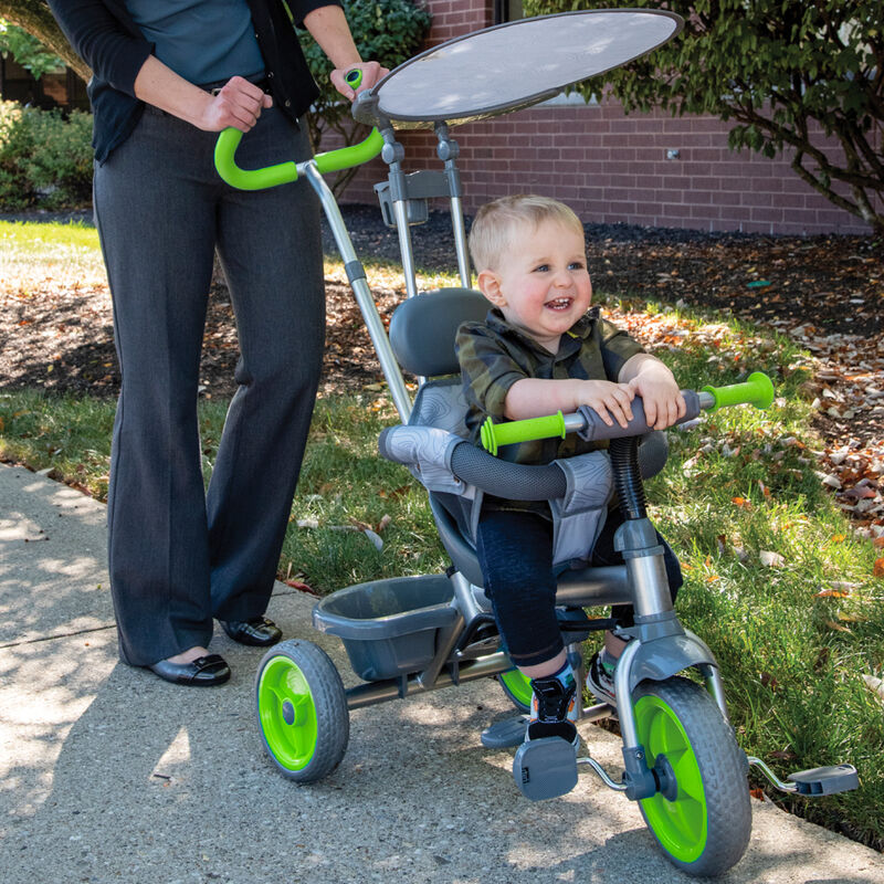 Huffy Malmo 4-in-1 Canopy Tricycle with Push Handle image number 4