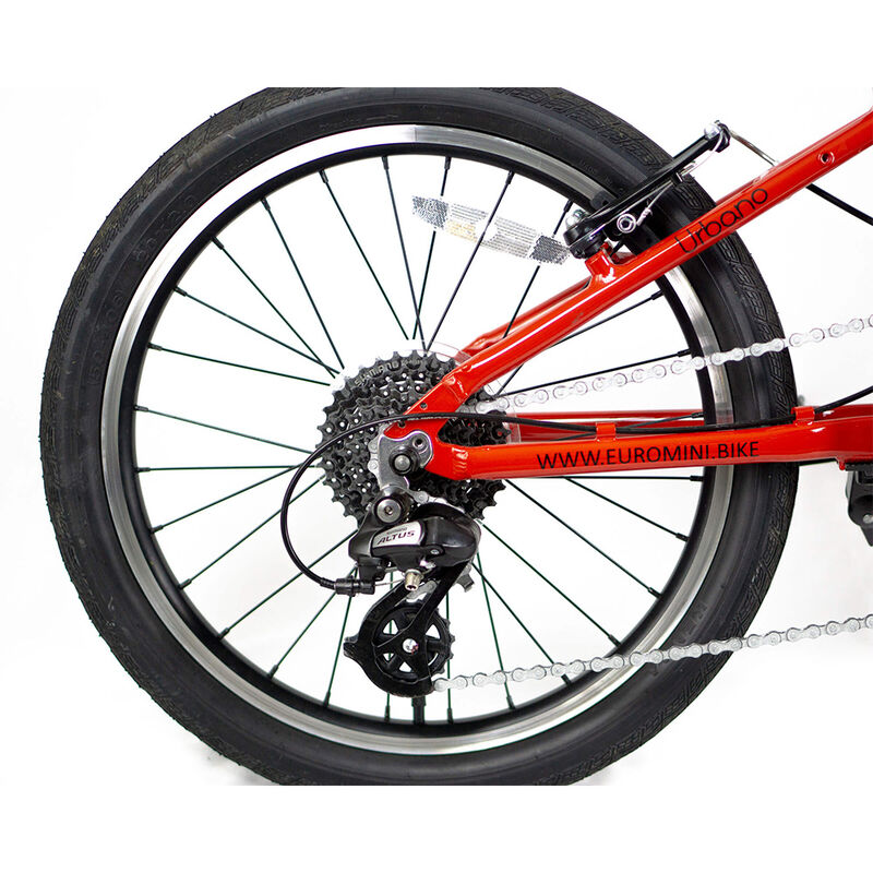 ZiZZO Urbano 8-Speed Folding Bicycle image number 4