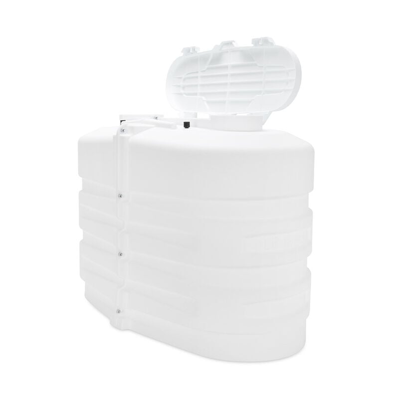Camco Double RV 20-lb. Propane Tank Cover, White image number 2