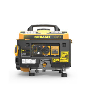 FIRMAN 1300/1050 Watt Recoil Start Gas Portable Generator