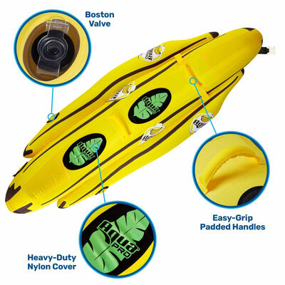 Aqua Pro Big Banana 2-Rider Towable Tube
