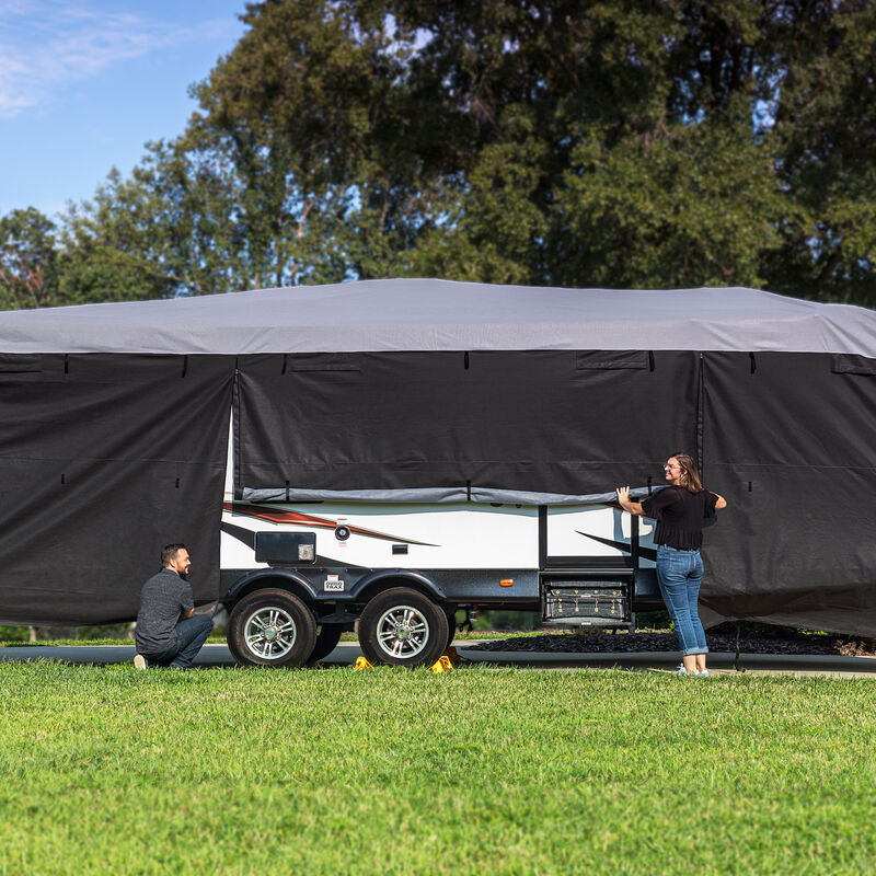 Camco Pro-Shield Travel Trailer RV Cover image number 10