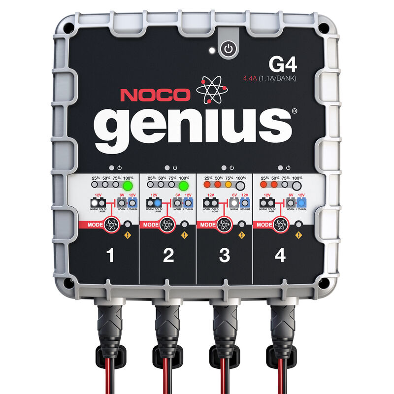 NOCO G4 UltraSafe 4-Bank Smart Battery Charger image number 7