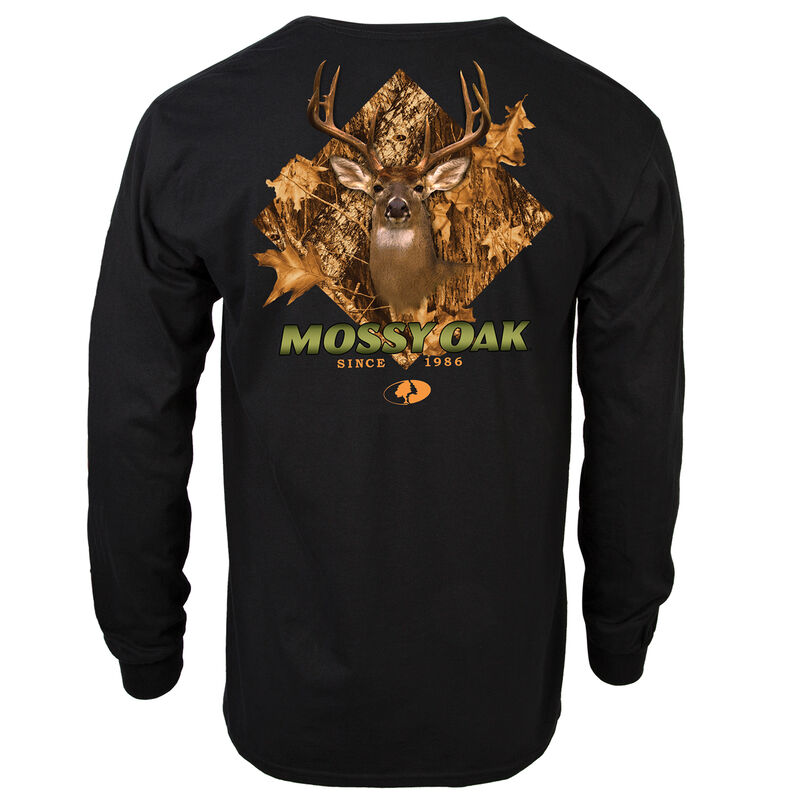 Mossy Oak Men's Classic Long Sleeve Tee image number 3