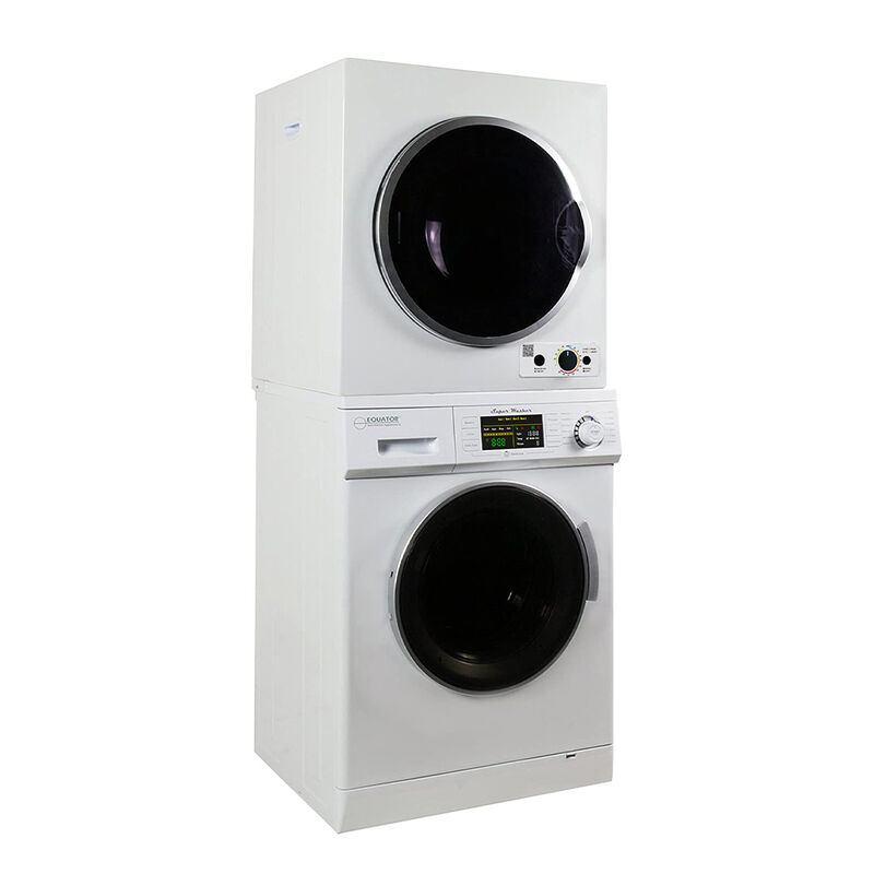 Equator EW 824N Super Washer and ED 850 Compact Dryer Stackable Set image number 2