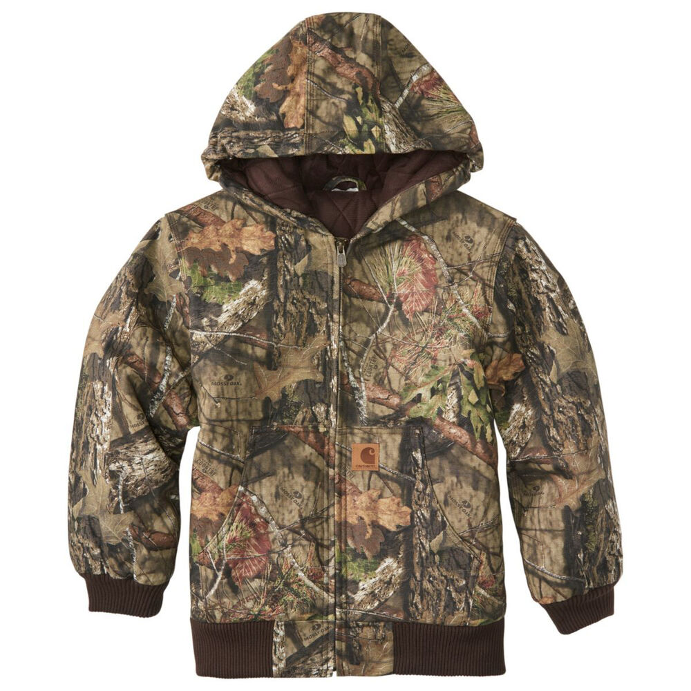 Carhartt Boy's QuiltLined Camo Active Jacket Overton's