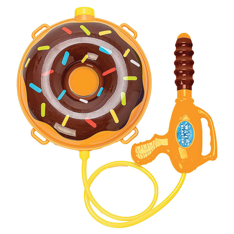Splash Buddies Water Blaster Backpack, Chocolate Donut image number 2