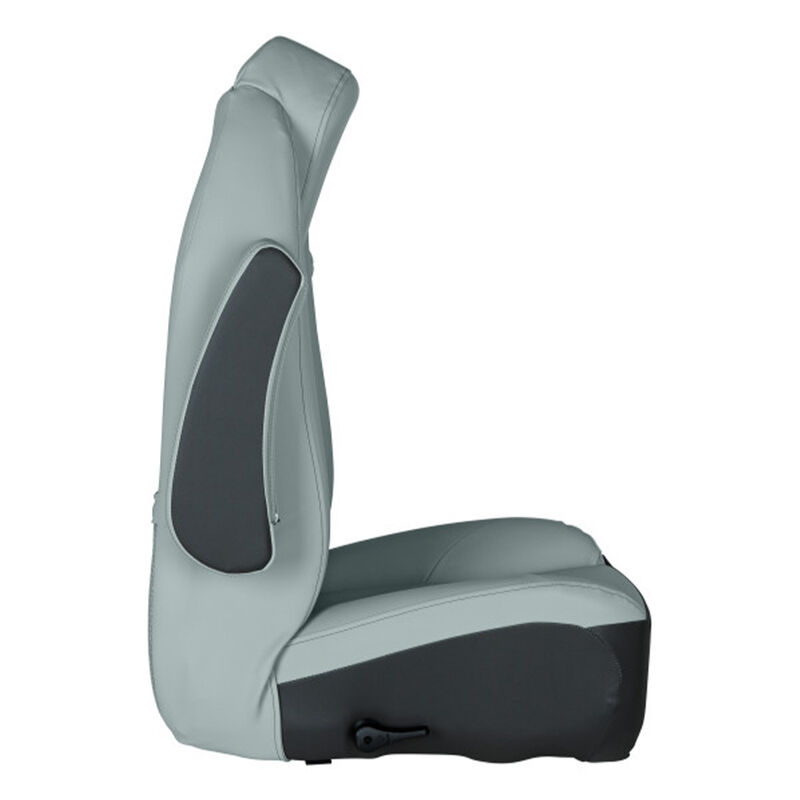 Lippert Rockport Series High-Back Recliner Pontoon Helm Seat with Flip-Up Bolster image number 6